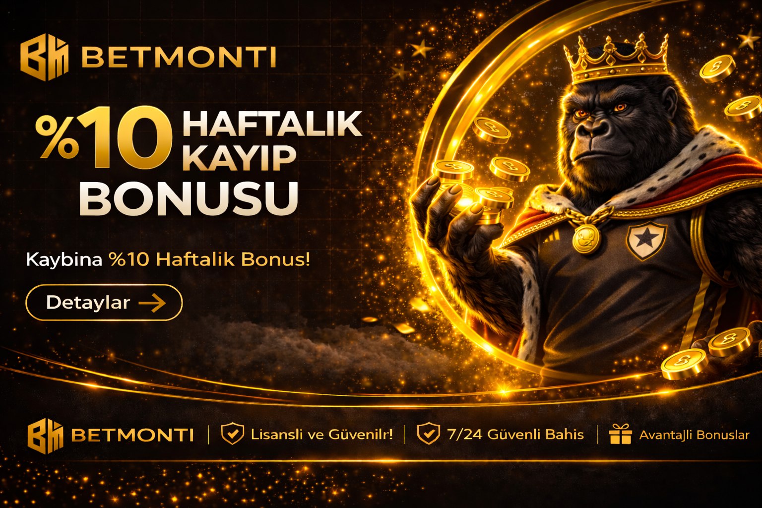 ★ %10 Haftalık Kayıp Bonusu ★